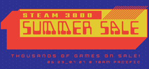 Steam 3000 (Summer Sale 2022) Logo