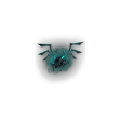 Turquoise Imp Mask